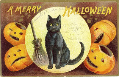 Halloween card, 1909