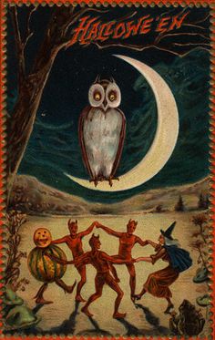 1909 Hallowe'en Card