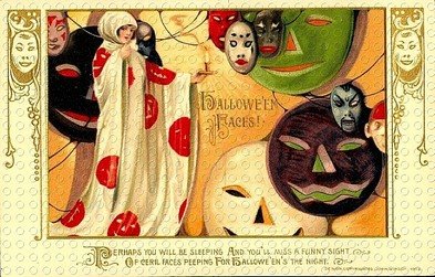 1909 Hallowe'en card