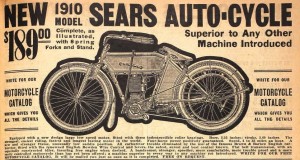 Sears Autocycle Ad 1910