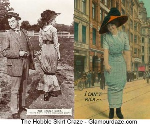 Hobble Skirts, 1909-1913